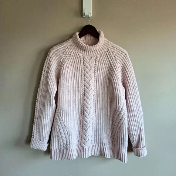 Lululemon light pink cotton textured sweater - Picture 1 of 6